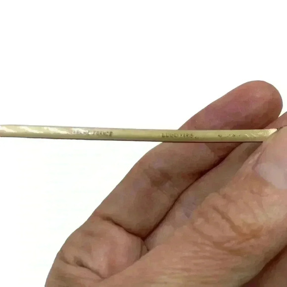 Logo Paris Eyeglasses Frames Gold Metal Frame France vintage Aviator glasses - Picture 3 of 4